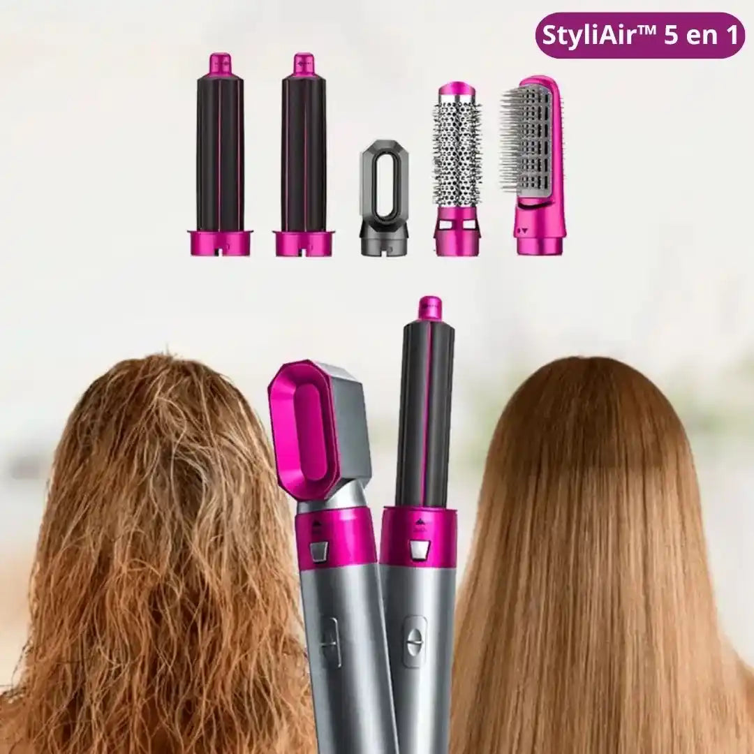 Cepillo modelador 5 en 1